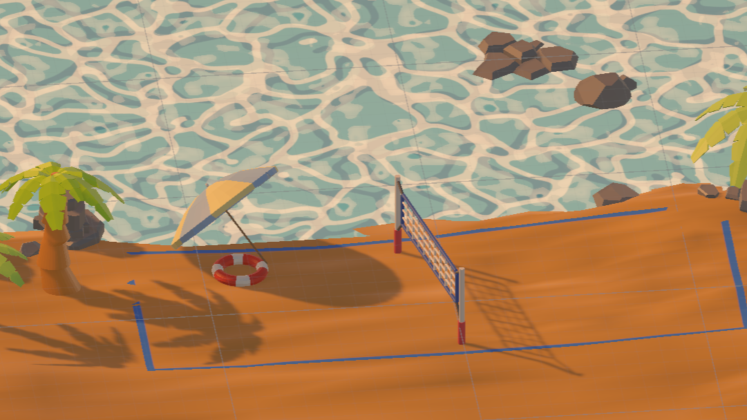 Set and spike Level Layout
